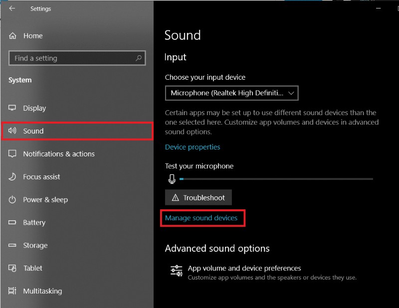 Khắc phục sự cố micrô của Microsoft Teams không hoạt động trên Windows 10
