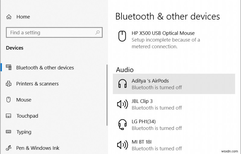 Cách đổi tên thiết bị Bluetooth trên Windows 10 