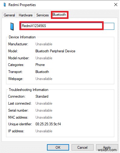 Cách đổi tên thiết bị Bluetooth trên Windows 10 