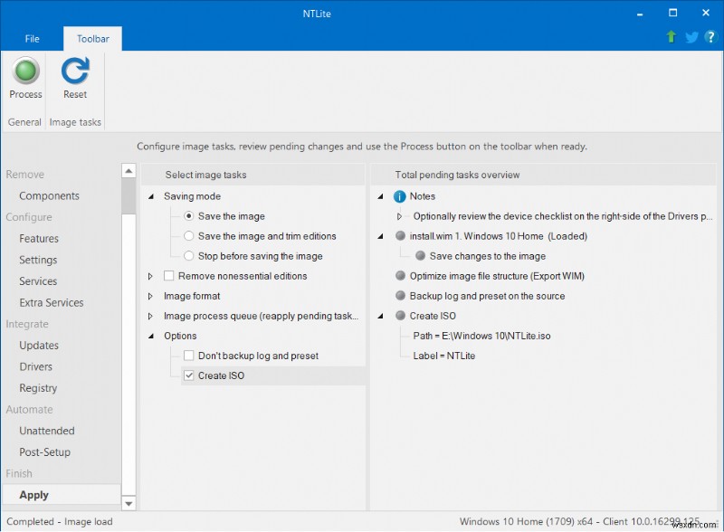 Cách cài đặt Slipstream Windows 10 