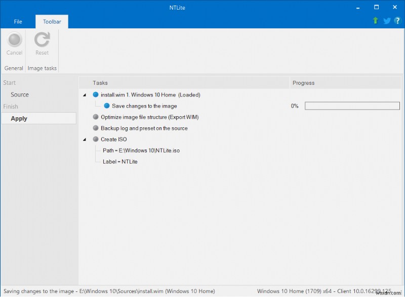 Cách cài đặt Slipstream Windows 10 