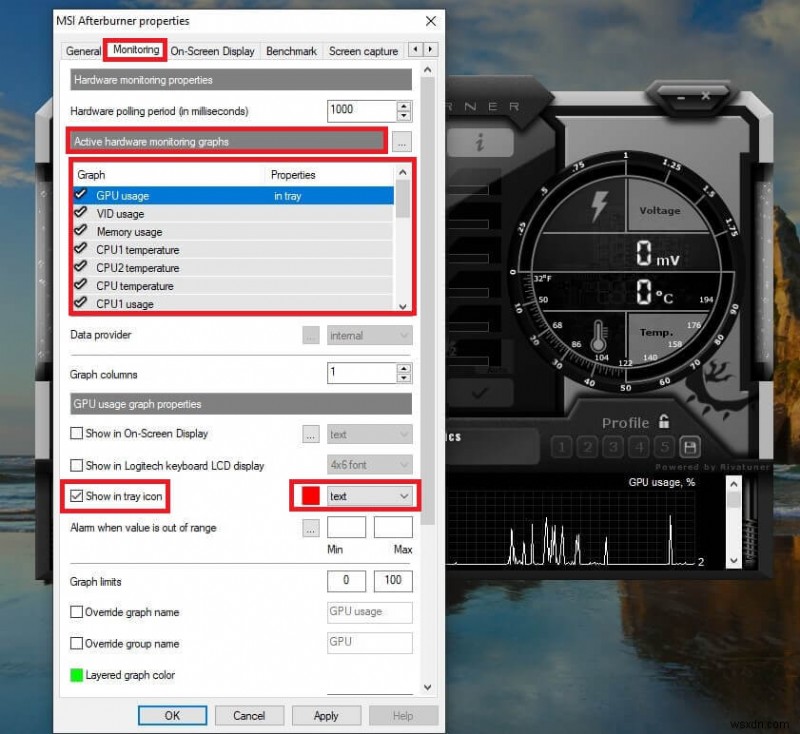 Cách hiển thị nhiệt độ CPU và GPU trên thanh tác vụ 