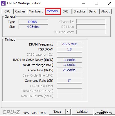 Cách kiểm tra Tốc độ, Kích thước và Loại RAM trong Windows 10 