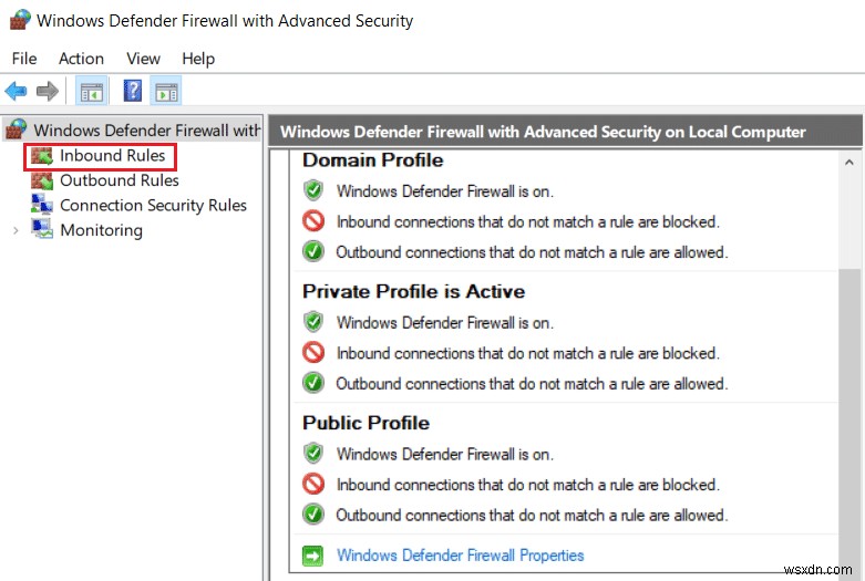 Cách Chặn hoặc Bỏ chặn Chương trình Trong Tường lửa của Bộ bảo vệ Windows