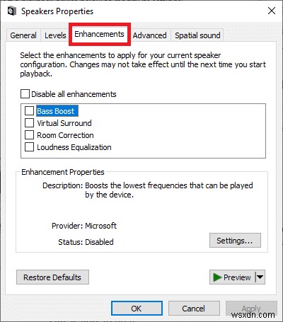 Sửa âm lượng tự động tăng hoặc giảm trong Windows 10