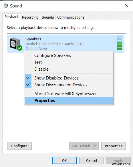 Sửa âm lượng tự động tăng hoặc giảm trong Windows 10