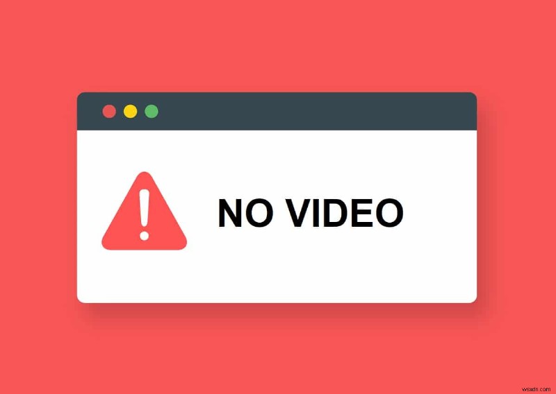 Không tìm thấy video có định dạng được hỗ trợ và loại MIME
