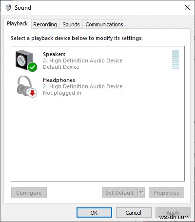 Cách tăng âm trầm của tai nghe và loa trong Windows 10 