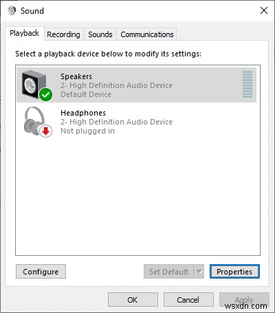 Cách tăng âm trầm của tai nghe và loa trong Windows 10 