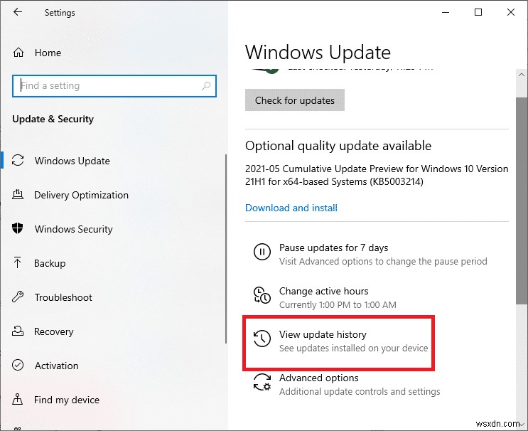Sửa lỗi Windows Update 0x800704c7 