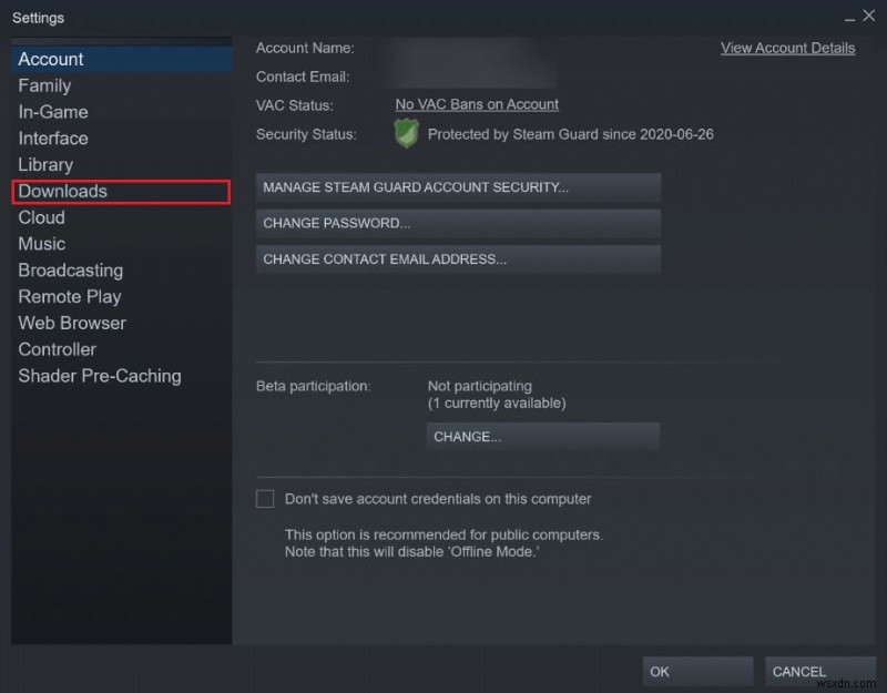 Sửa lỗi Steam bị kẹt khi phân bổ dung lượng đĩa trên Windows 