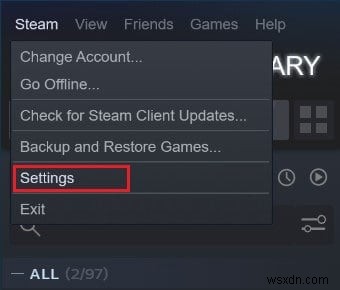 Sửa lỗi Steam bị kẹt khi phân bổ dung lượng đĩa trên Windows 