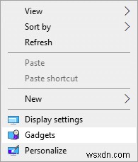 Cách thêm widget vào màn hình Windows 10 