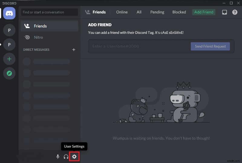 Sửa lỗi Discord Pick Up Game Audio Error 