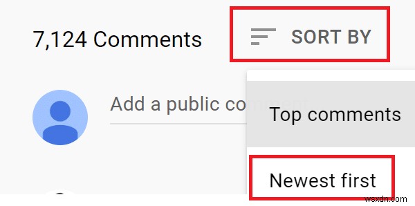 Cách sửa lỗi nhận xét trên YouTube không tải