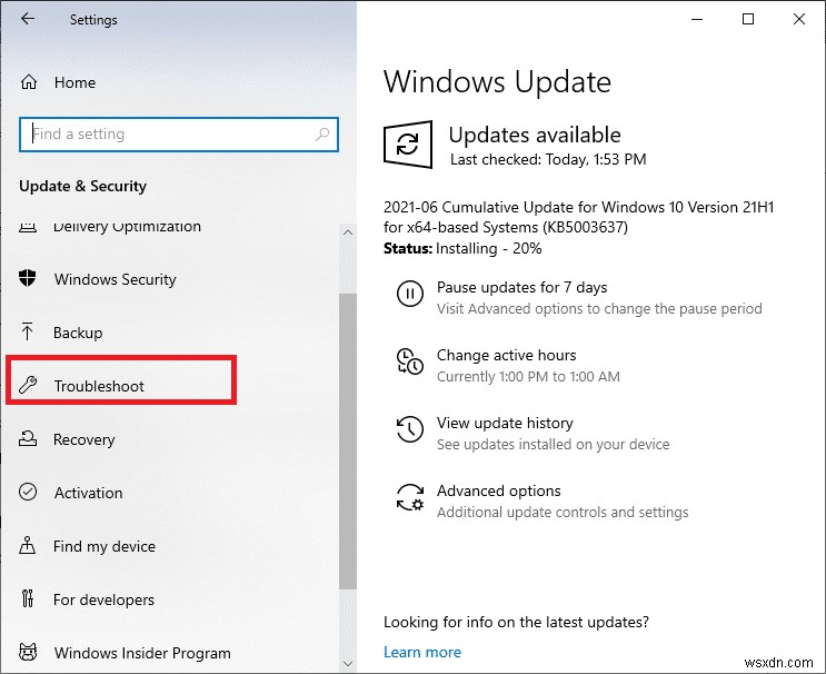 Sửa lỗi Windows Update 0x80070005