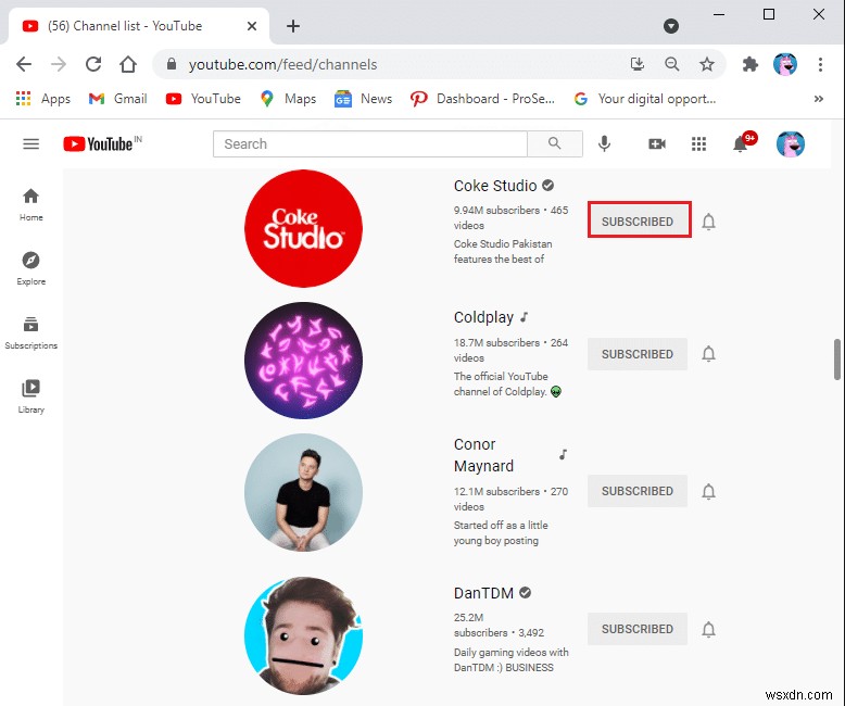 Cách hủy đăng ký hàng loạt kênh YouTube ngay lập tức 