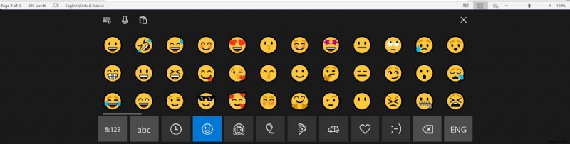 Cách sử dụng biểu tượng cảm xúc trên Windows 10 
