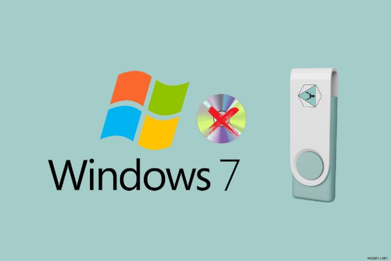 Cách cài đặt Windows 7 mà không cần đĩa 