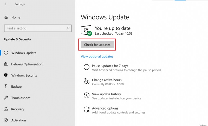 Sửa lỗi cập nhật Windows 10 bị kẹt hoặc bị đóng băng 
