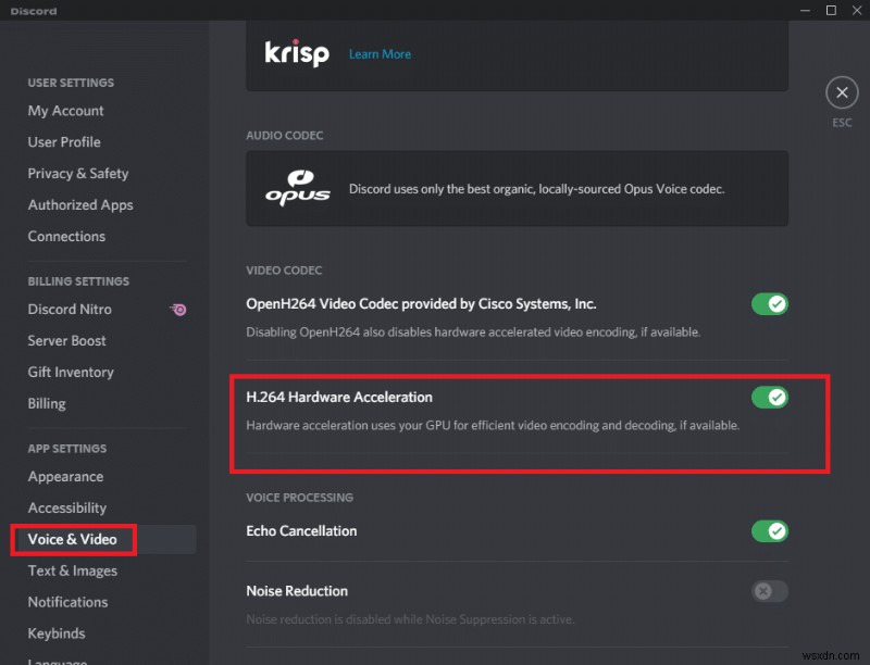 Fix Discord Go Live Không xuất hiện 