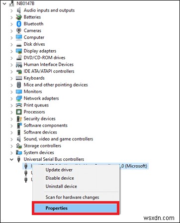Sửa lỗi USB Keeps Disconnecting và Reconnecting 