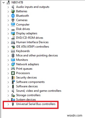 Sửa lỗi USB Keeps Disconnecting và Reconnecting 