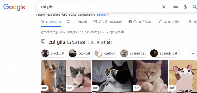 Cách tải xuống GIF từ GIPHY 