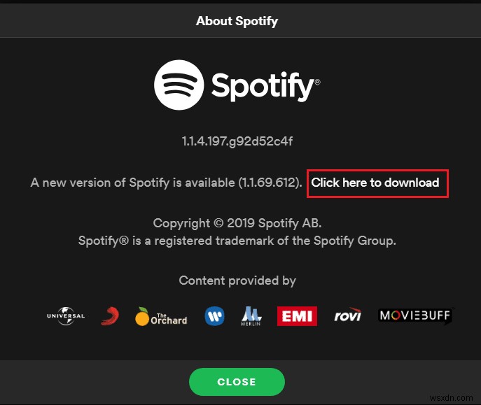 Sửa lỗi Spotify không mở trên Windows 10