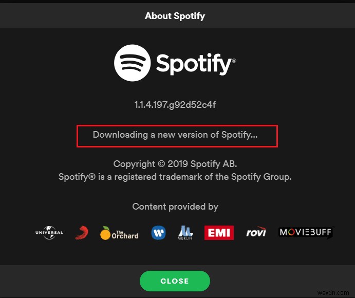 Sửa lỗi Spotify không mở trên Windows 10
