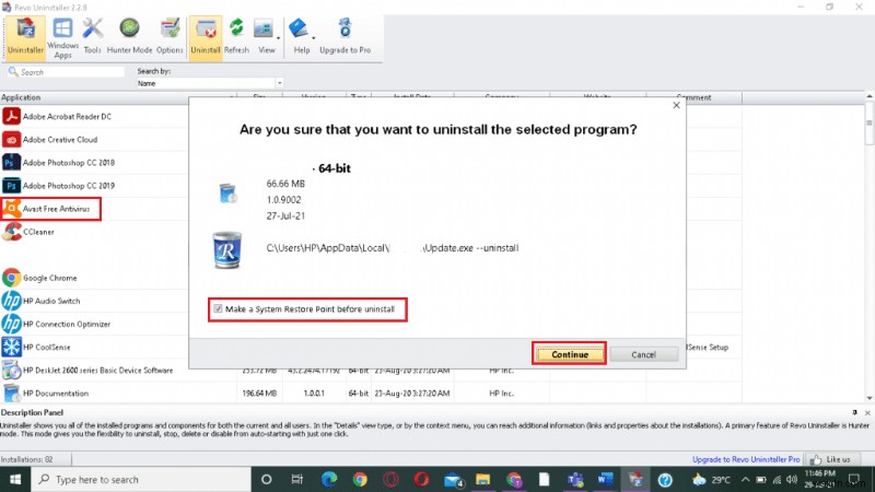 Cách sửa lỗi Cập nhật Avast bị kẹt trên Windows 10 