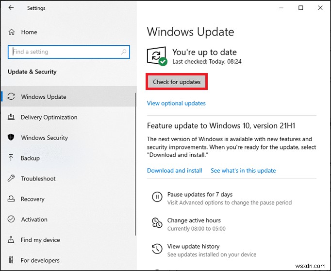 Sửa bản cập nhật Windows 10 đang chờ cài đặt 