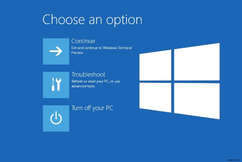 Cách khởi động Windows 10 vào Chế độ khôi phục 