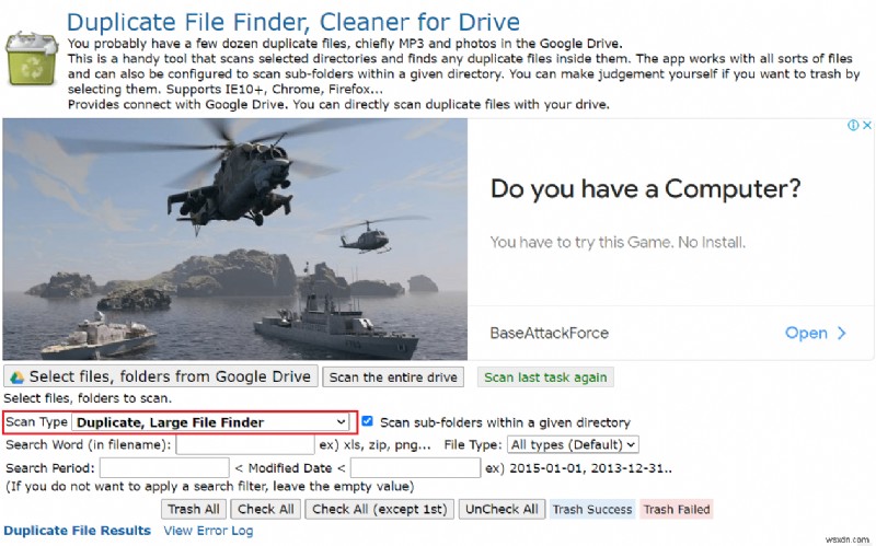 Cách xóa các tệp trùng lặp trong Google Drive 