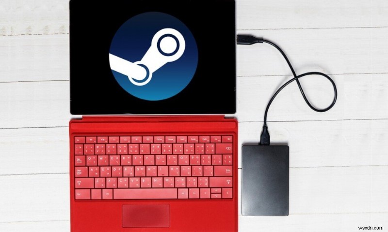 Cách tải xuống trò chơi Steam trên ổ cứng ngoài 