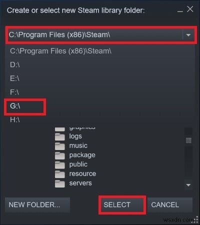 Cách tải xuống trò chơi Steam trên ổ cứng ngoài 