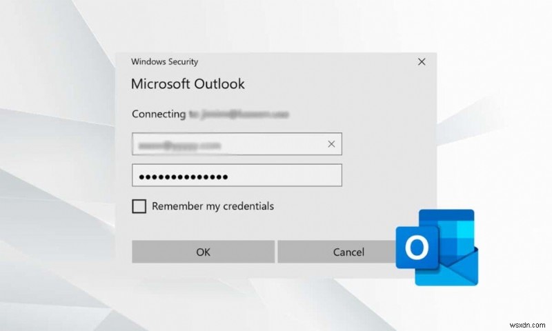 Khắc phục sự cố mật khẩu Outlook xuất hiện lại