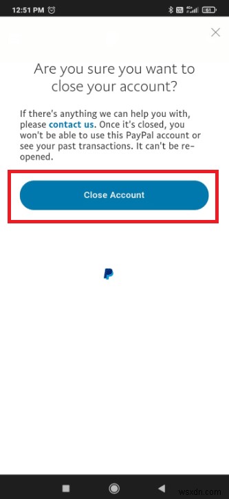 Cách xóa tài khoản PayPal