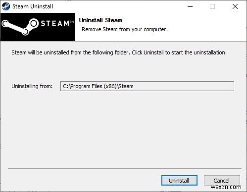 Sửa hình ảnh Steam không tải lên được 