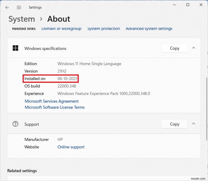 Cách kiểm tra ngày cài đặt phần mềm trong Windows 