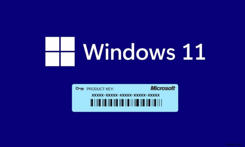 Cách tìm khóa sản phẩm Windows 11 