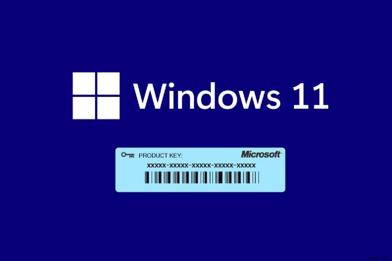 Cách tìm khóa sản phẩm Windows 11 