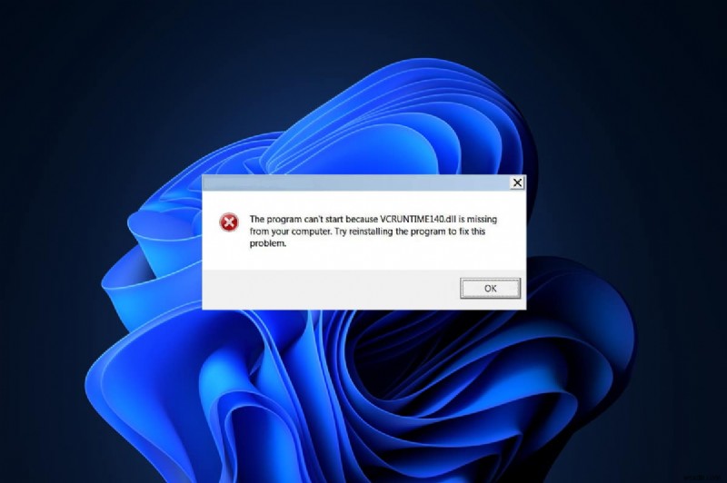 Sửa lỗi VCRUNTIME140.dll bị thiếu trên Windows 11 
