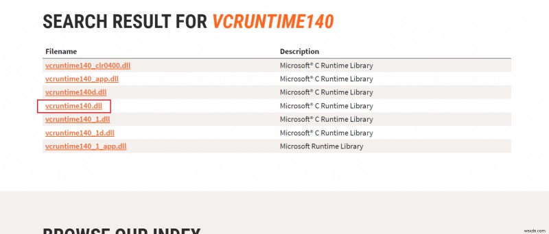 Sửa lỗi VCRUNTIME140.dll bị thiếu trên Windows 11 