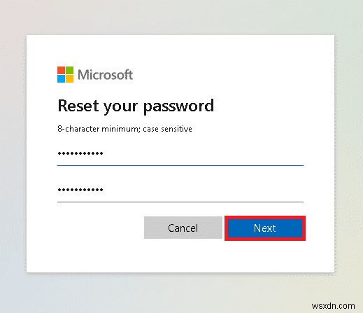 Cách khôi phục mật khẩu Outlook 