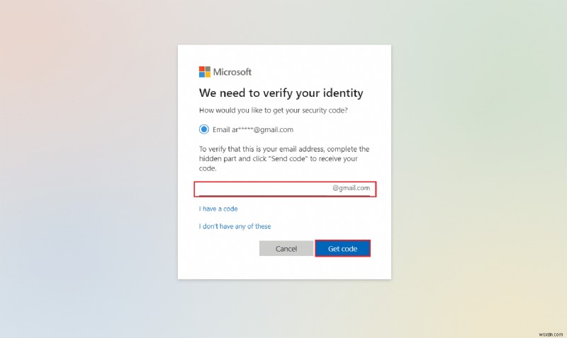Cách khôi phục mật khẩu Outlook 