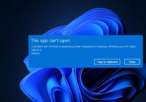 Khắc phục ứng dụng không thể mở trong Windows 11 