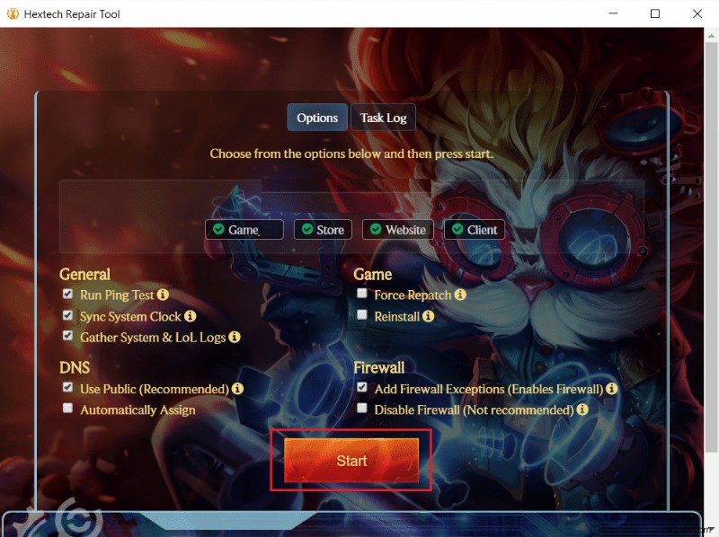 Cách tải xuống Công cụ sửa chữa Hextech 