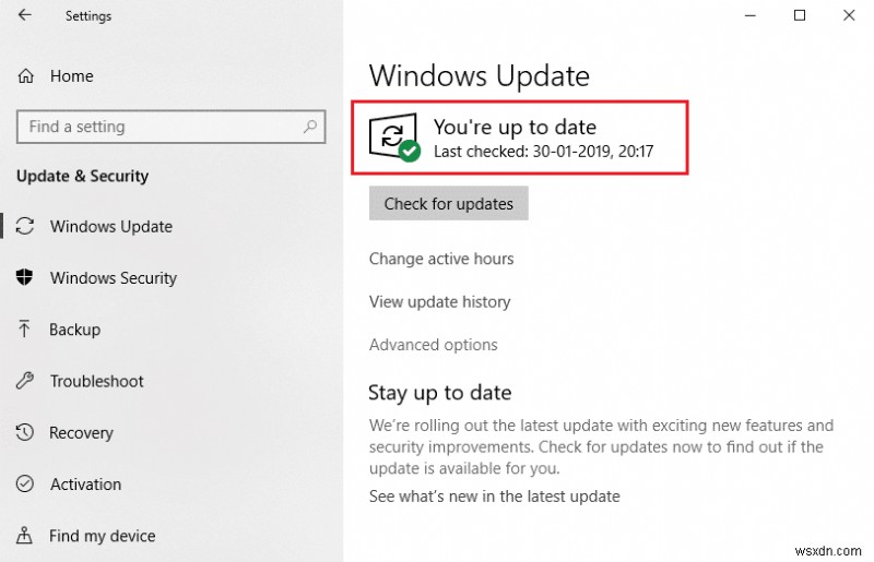 Sửa Windows 10 nvlddmkm.sys Không thành công 