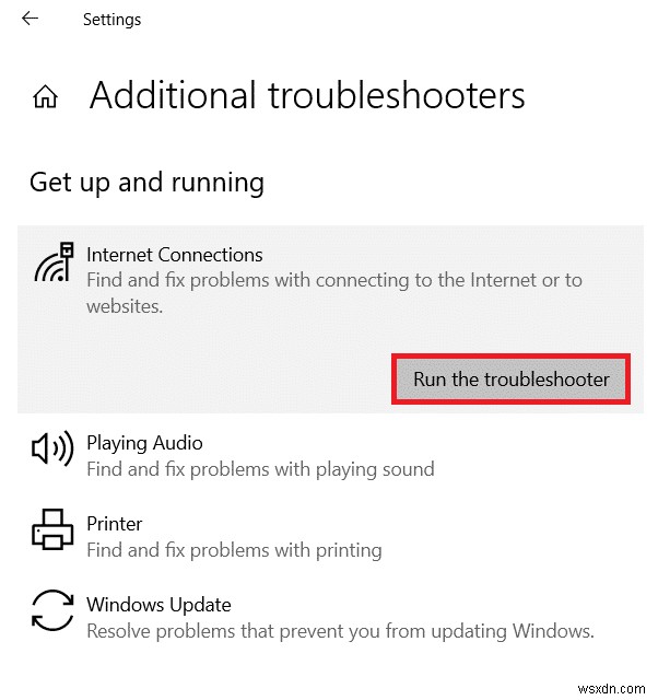 Khắc phục Bộ điều hợp Wi-Fi không hoạt động trong Windows 10 